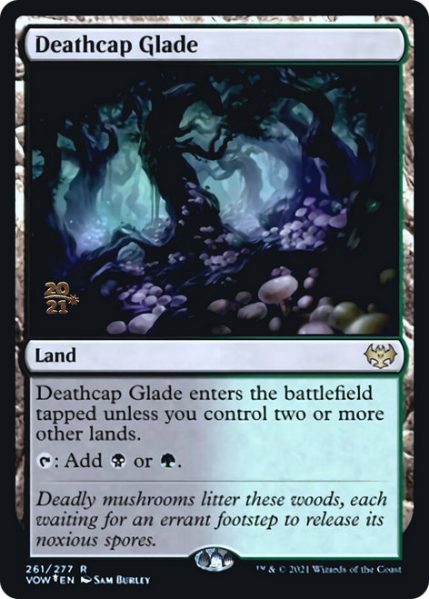 Deathcap Glade (Prerelease foil) | Innistrad: Crimson Vow