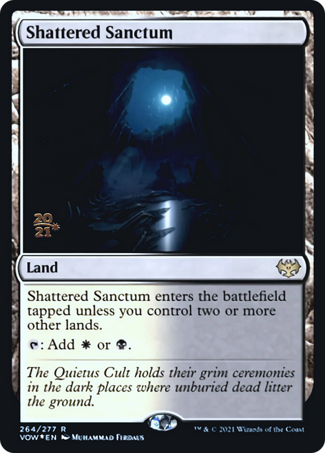 Shattered Sanctum (Prerelease foil)