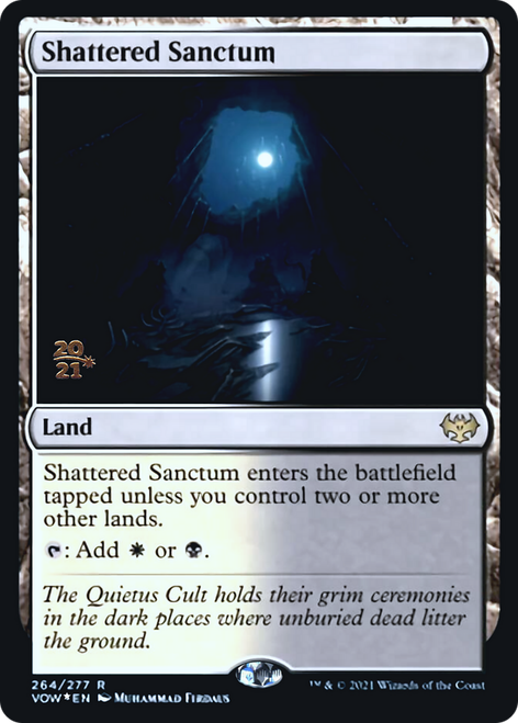 Shattered Sanctum (Prerelease foil)