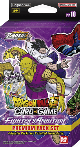 Dragon Ball Super CG: Fighter's Ambition Premium Pack Set 10 (PP10)