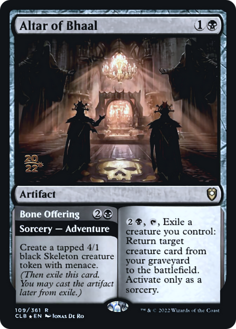 Altar of Bhaal (Prerelease foil) | Commander Legends: Battle for Baldur's Gate