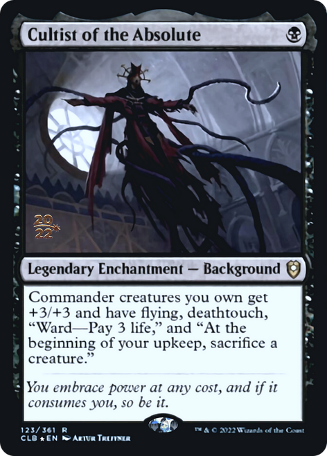 Cultist of the Absolute (Prerelease foil)