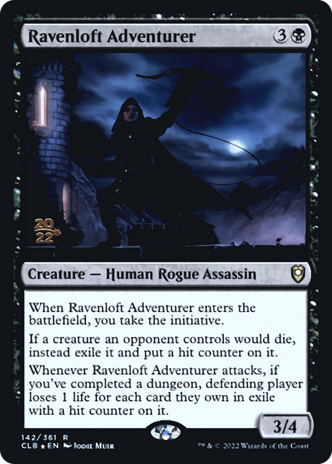 Ravenloft Adventurer (Prerelease foil)