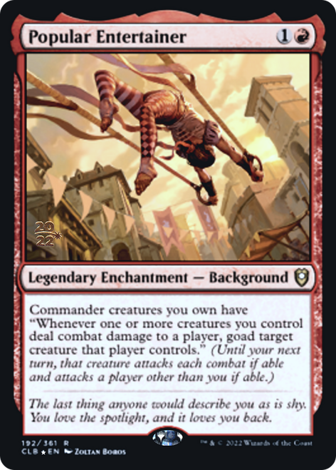 Popular Entertainer (Prerelease foil)