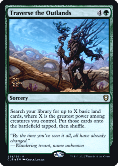 Traverse the Outlands (Prerelease foil)