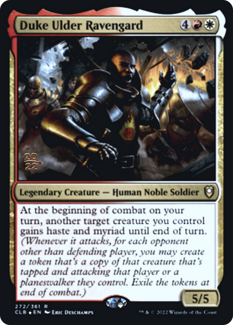 Duke Ulder Ravengard (Prerelease foil)