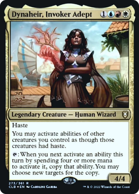 Dynaheir, Invoker Adept (Prerelease foil)