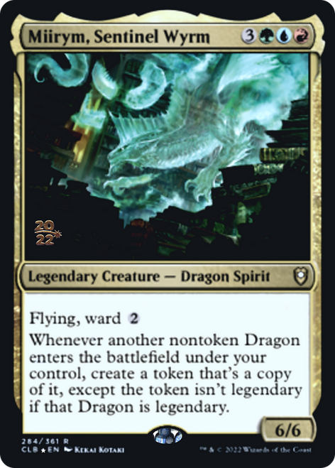 Miirym, Sentinel Wyrm (Prerelease foil)