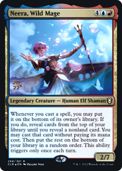 Neera, Wild Mage (Prerelease foil)