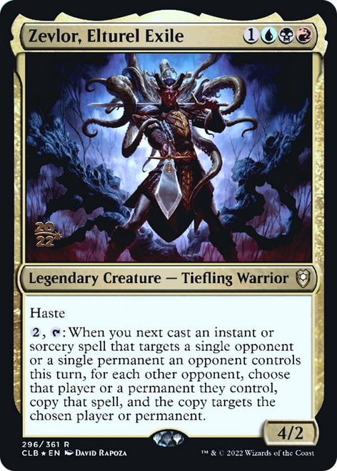 Zevlor, Elturel Exile (Prerelease foil)