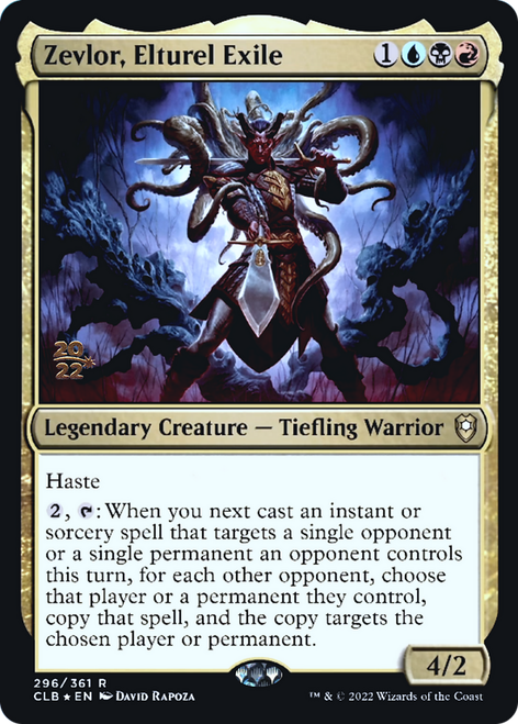 Zevlor, Elturel Exile (Prerelease foil)
