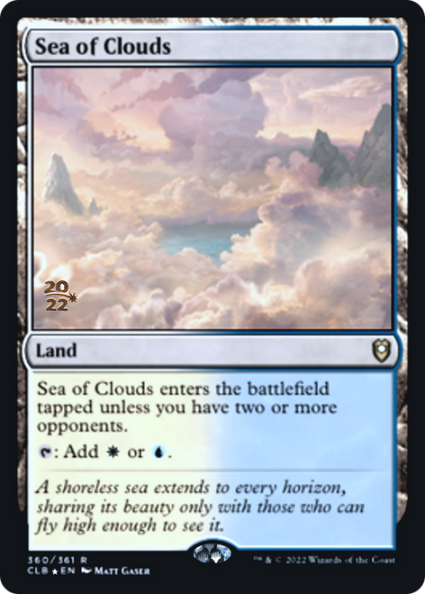 Sea of Clouds (Prerelease foil)