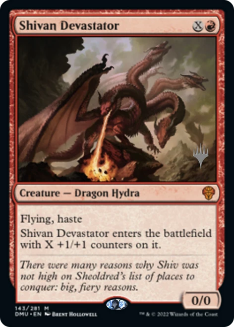 Shivan Devastator (Promo Pack non-foil)