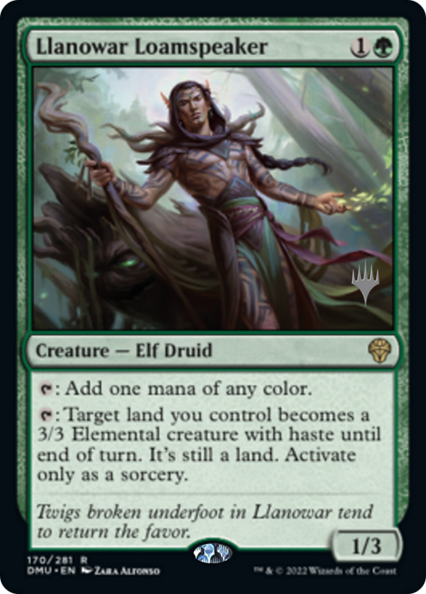 Llanowar Loamspeaker (Promo Pack non-foil)