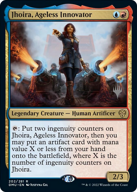 Jhoira, Ageless Innovator (Promo Pack non-foil)