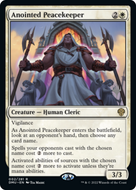 Anointed Peacekeeper (Promo Pack foil)