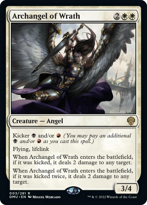 Archangel of Wrath (Promo Pack foil)