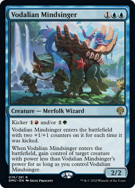 Vodalian Mindsinger (Promo Pack foil) | Dominaria United