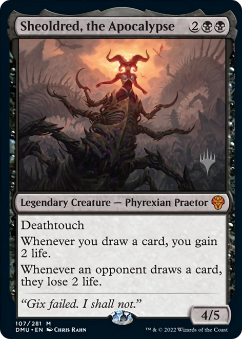 Sheoldred, the Apocalypse (Promo Pack foil)