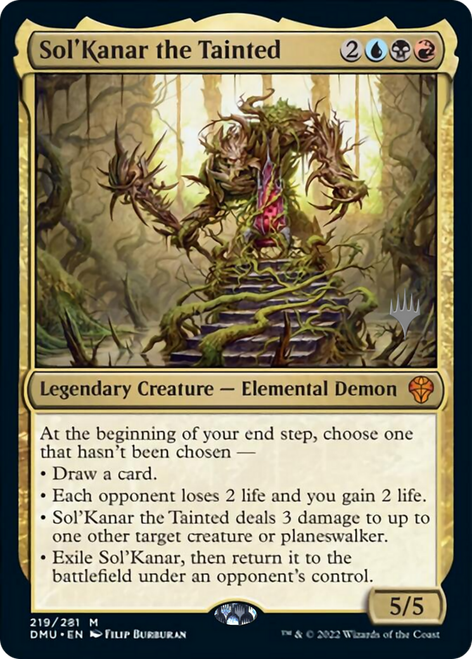 Sol'Kanar the Tainted (Promo Pack foil)