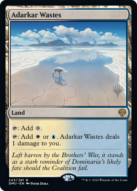 Adarkar Wastes (Promo Pack foil) | Dominaria United