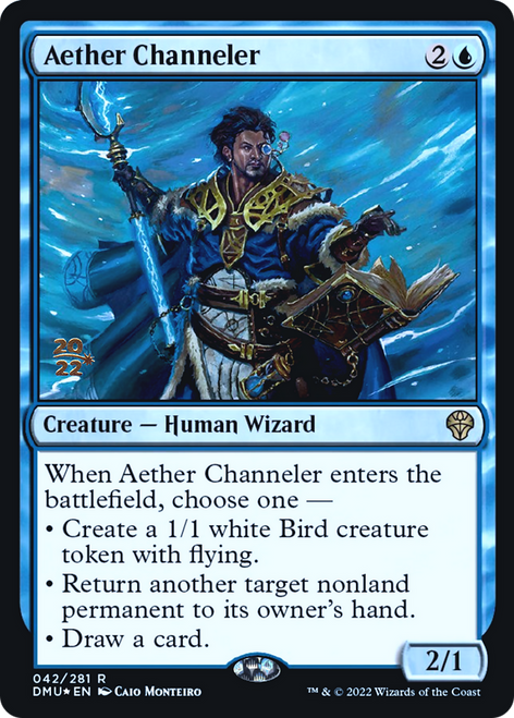 Aether Channeler (Prerelease foil)