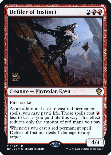 Defiler of Instinct (Prerelease foil)