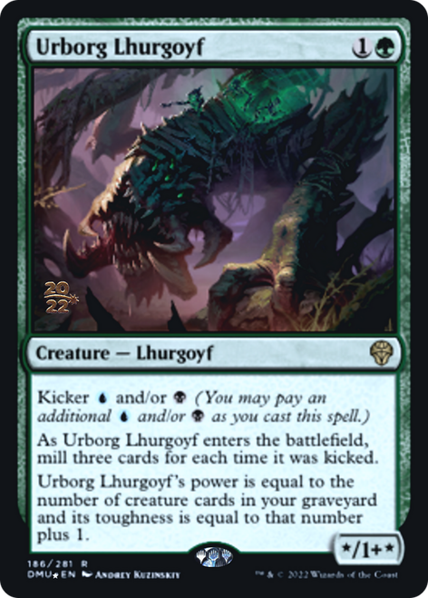 Urborg Lhurgoyf (Prerelease foil)