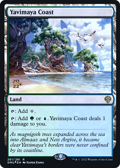 Yavimaya Coast (Prerelease foil) | Dominaria United