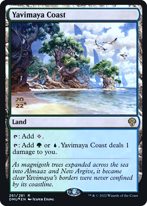 Yavimaya Coast (Prerelease foil)