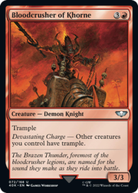 Bloodcrusher of Khorne (Surge Foil)