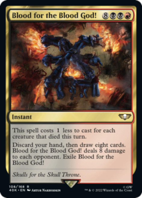 Blood for the Blood God! (Surge Foil)