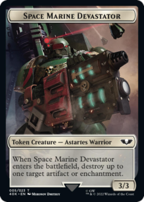 Soldier #2 / Space Marine Devastator Token