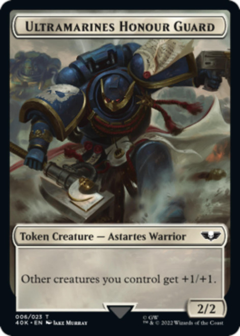 Soldier #3 / Ultramarines Honour Guard Token