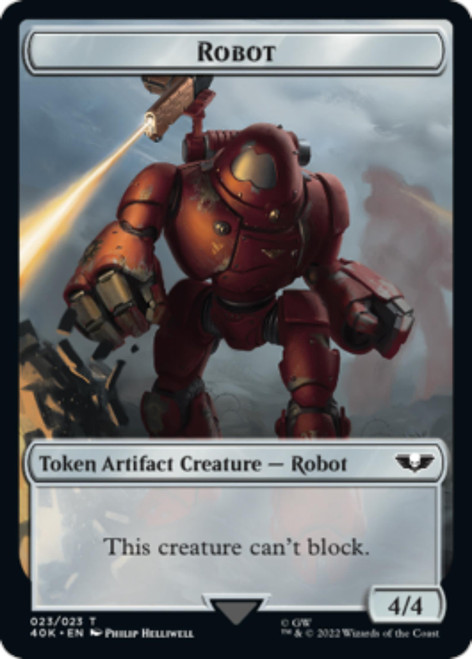 Astartes Warrior #1 / Robot Token (Surge Foil)