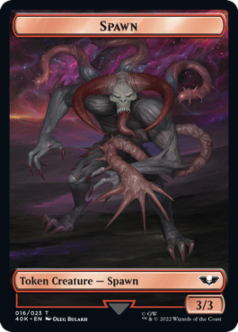 Astartes Warrior #12 / Spawn Token (Surge Foil)