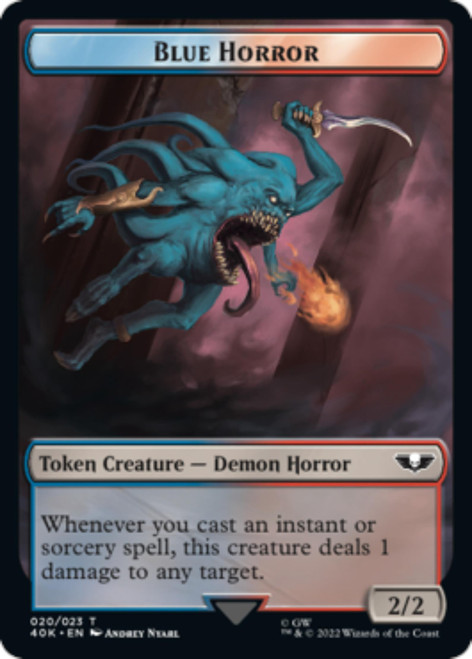 Spawn / Blue Horror Token (Surge Foil)