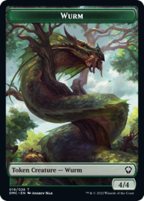 Dominaria United Commander - Wurm Token