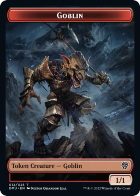 Dominaria United Commander - Zombie Knight / Goblin Token