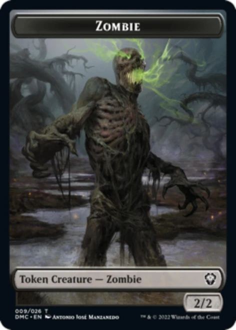 Dominaria United - Soldier / Zombie (foil) Token
