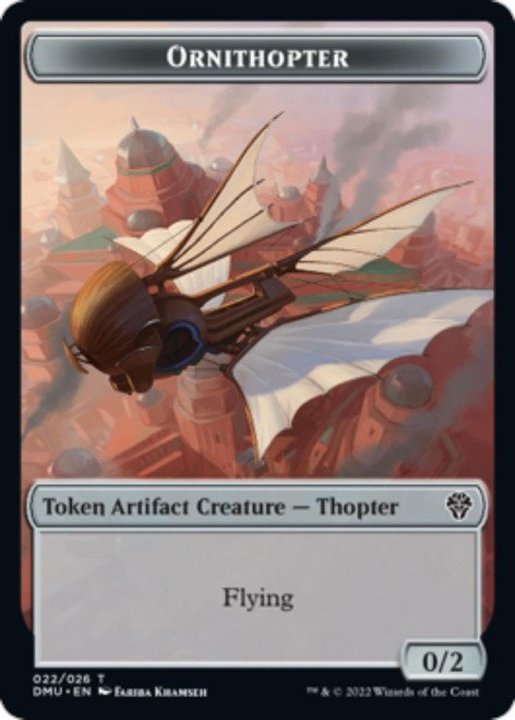 Dominaria United - Soldier / Ornithopter (foil) Token