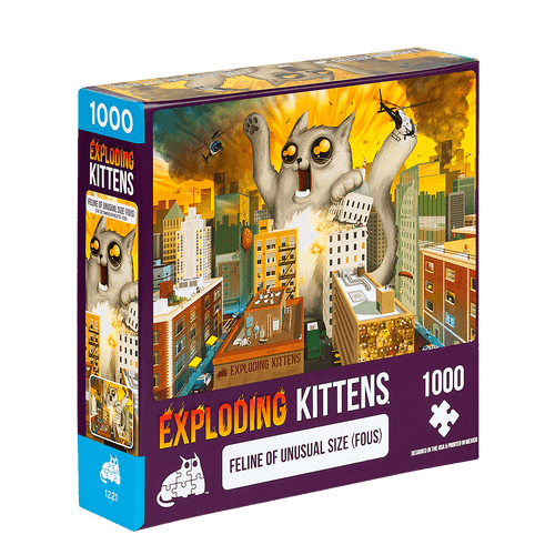 Feline of Unusual Size Jigsaw Puzzle (1000 piece)