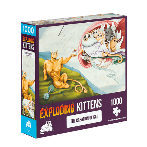 The Creation of Cat Jigsaw Puzzle (1000 piece)