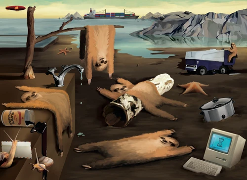 The Slothness of Memory Jigsaw Puzzle (1000 piece)