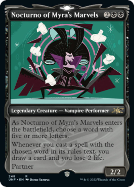 Nocturno of Myra's Marvels (Showcase Art)