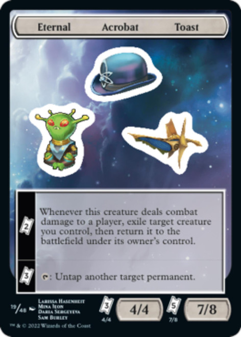 Eternal / Acrobat / Toast Sticker Sheet