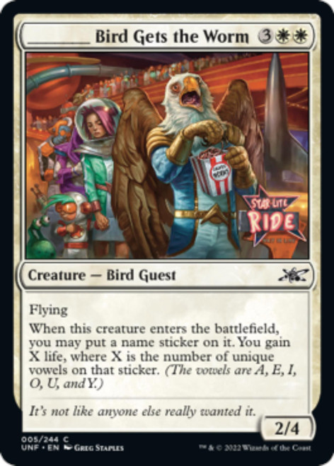 ______ Bird Gets the Worm (foil) | Unfinity
