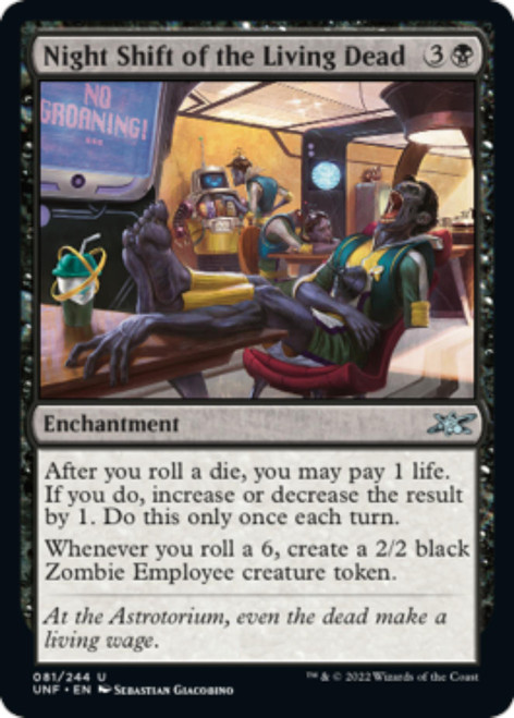 Night Shift of the Living Dead (foil)