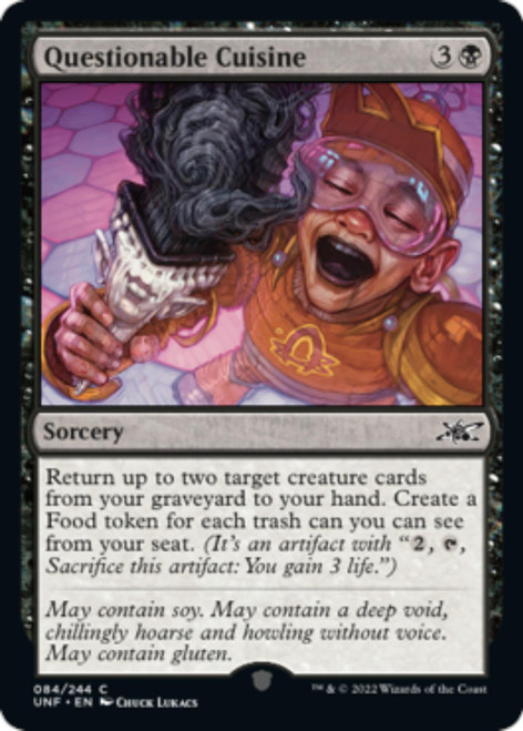 Questionable Cuisine (foil)