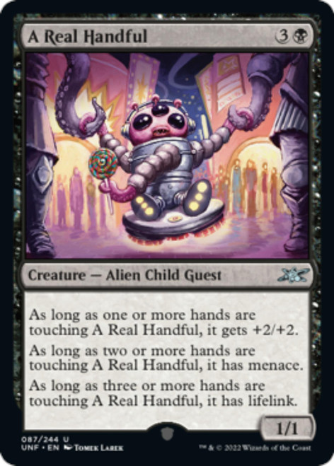 A Real Handful (foil) | Unfinity
